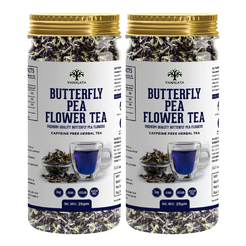 Vanalaya Organic Blue Butterfly Pea Flower Tea, 50 g-1.webp